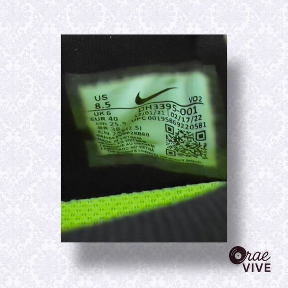 Nike SuperRep Cycle 2 Next Nature Black Volt W8.5/M7 - Picture 7 of 7